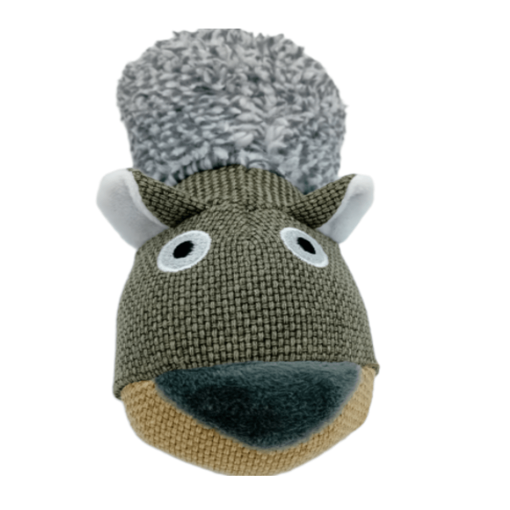 MaxxPro - Knuffelbaar Hondenspeeltje - Met Piep & Touw - 30cm