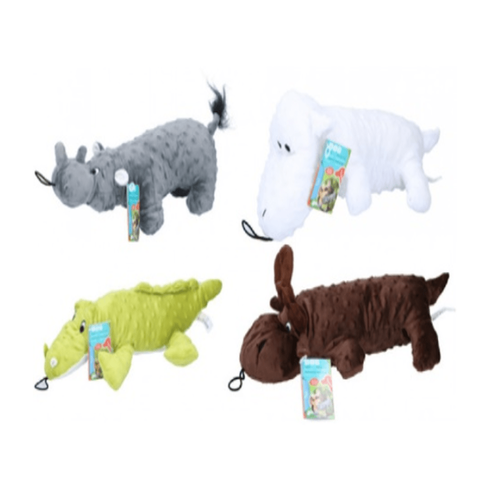 MaxxPro - Pluche Eland- Hondenspeeltje - Bruin - 37 cm