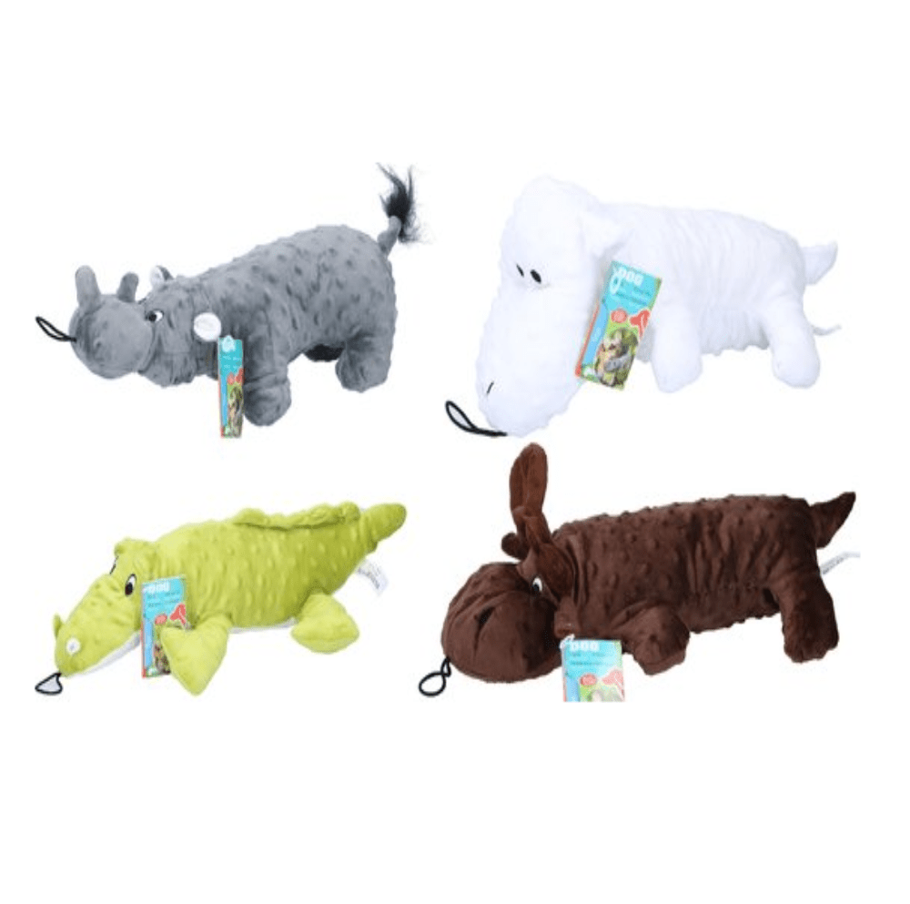 MaxxPro - Pluche Schaap - Hondenspeeltje - Wit - 41 cm