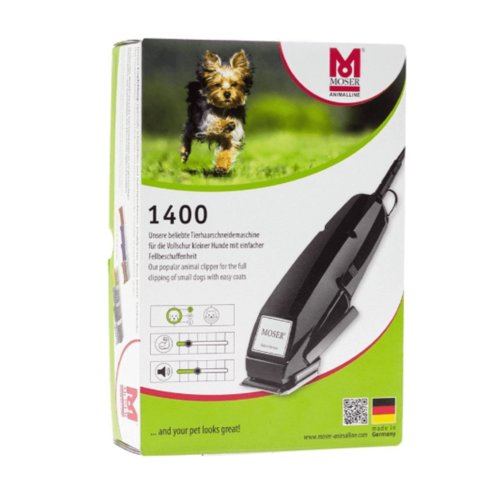 Moser - Profesjonalny trymer dla zwierząt 1400 - zestaw noży ze stali nierdzewnej