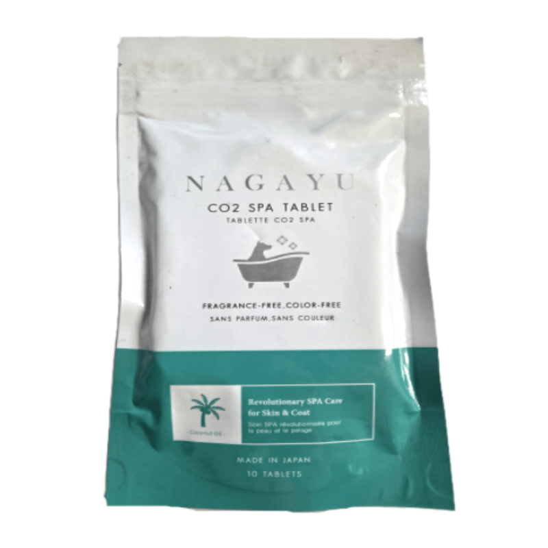 Nagayu - CO2 Spa Tablets with Coconut Oil - Skin & Coat Care