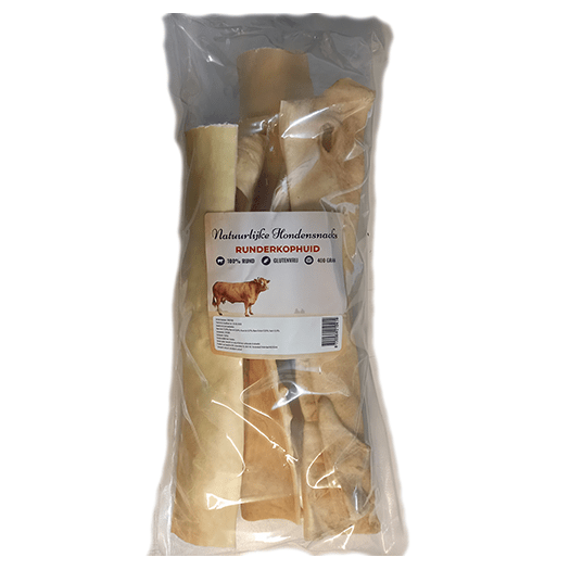 Natuurlijke Runderkophuid 400g
