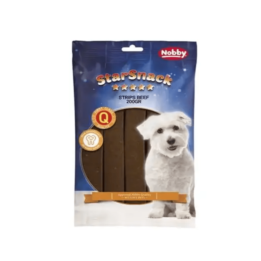 Nobby Starsnack - Round Strips - The perfect snack for every dog - 200 grams