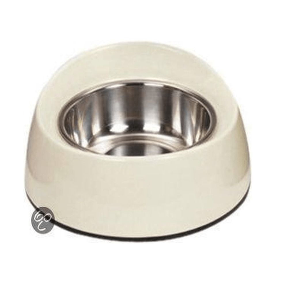 Nobby - Stylish melamine feeding bowl - with stainless steel insert - dishwasher safe - 700 ml