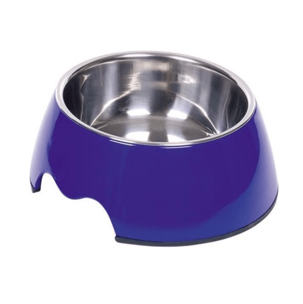 Nobby - Stylish Feeding Bowl for Dogs - Royal Navy Blue - Scratch Resistant & Durable