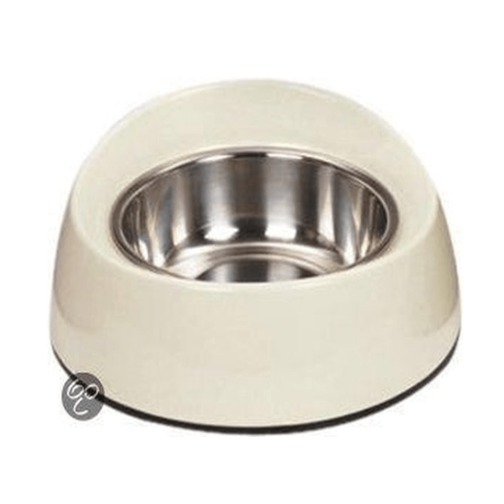 Nobby - Dog Bowl - Cream White - Scratch Resistant and Dishwasher Safe - 350ml