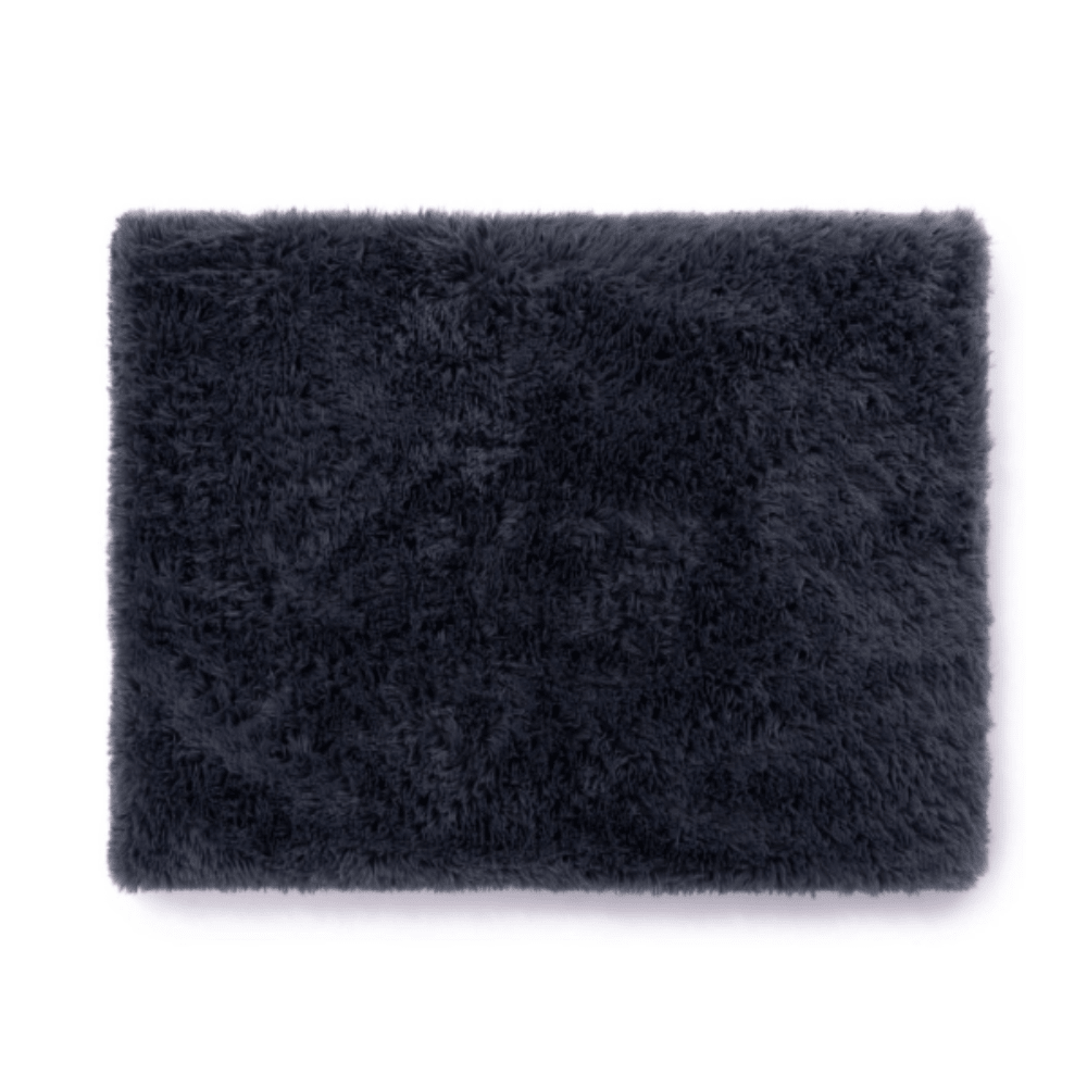 Paco - Comfortabel Ligkussen voor Honden & Katten - 80x50x7cm - Antraciet