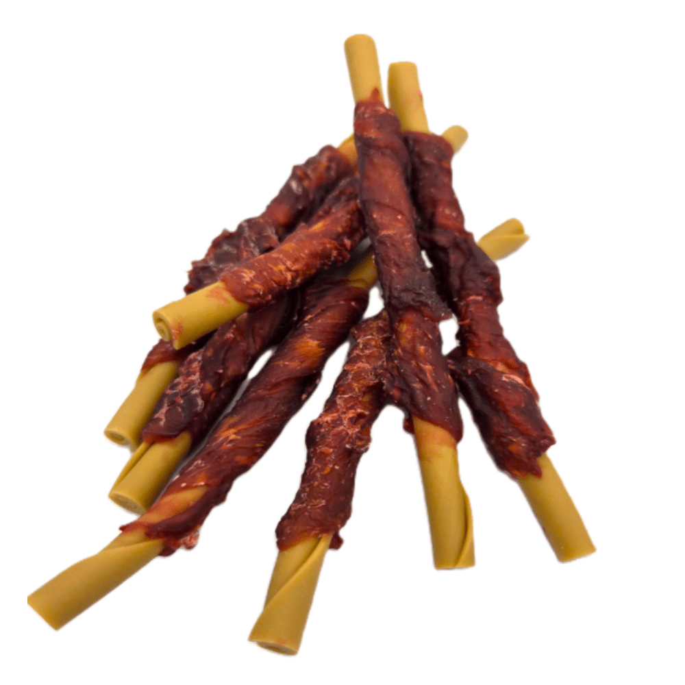 Pow Meaty - Duo Bones - Kylling & And Hundesnack - 120gr