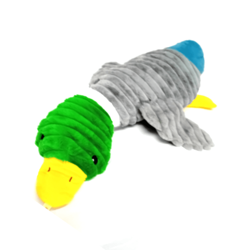Quapas - Hondenknuffel Eend - L - Pluche Speelgoed - 41cm