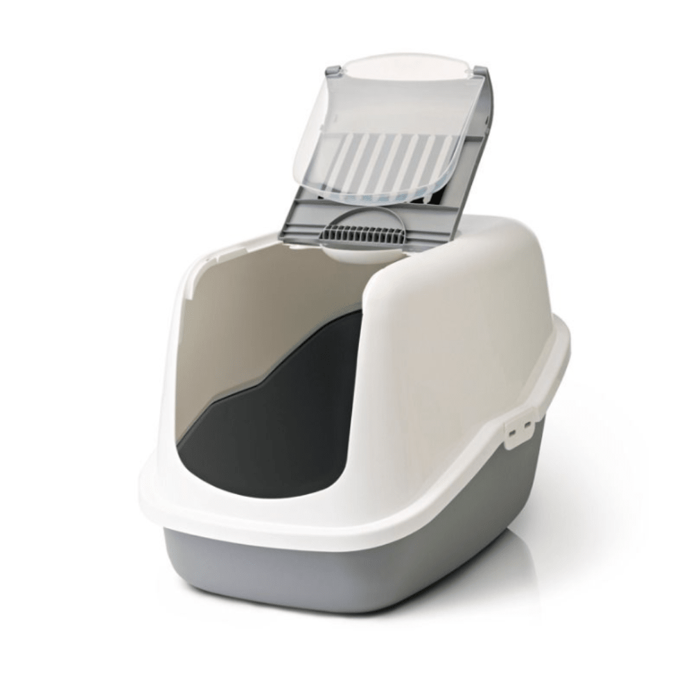 Savic - Nestor Katzenklo mit Filter - Modernes Design - 56x39x38,5cm