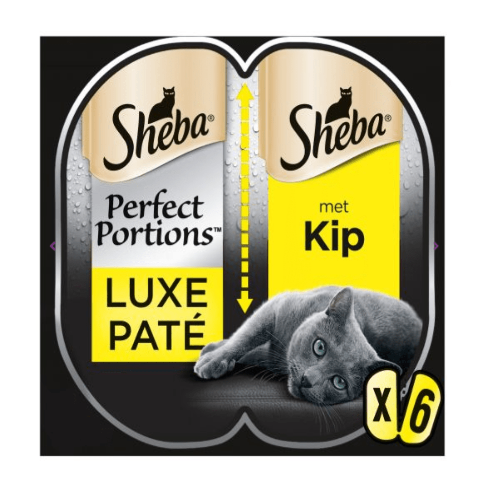Sheba - Perfect Portions Cat - Delicious Pâté - 6 x 37.5 grams