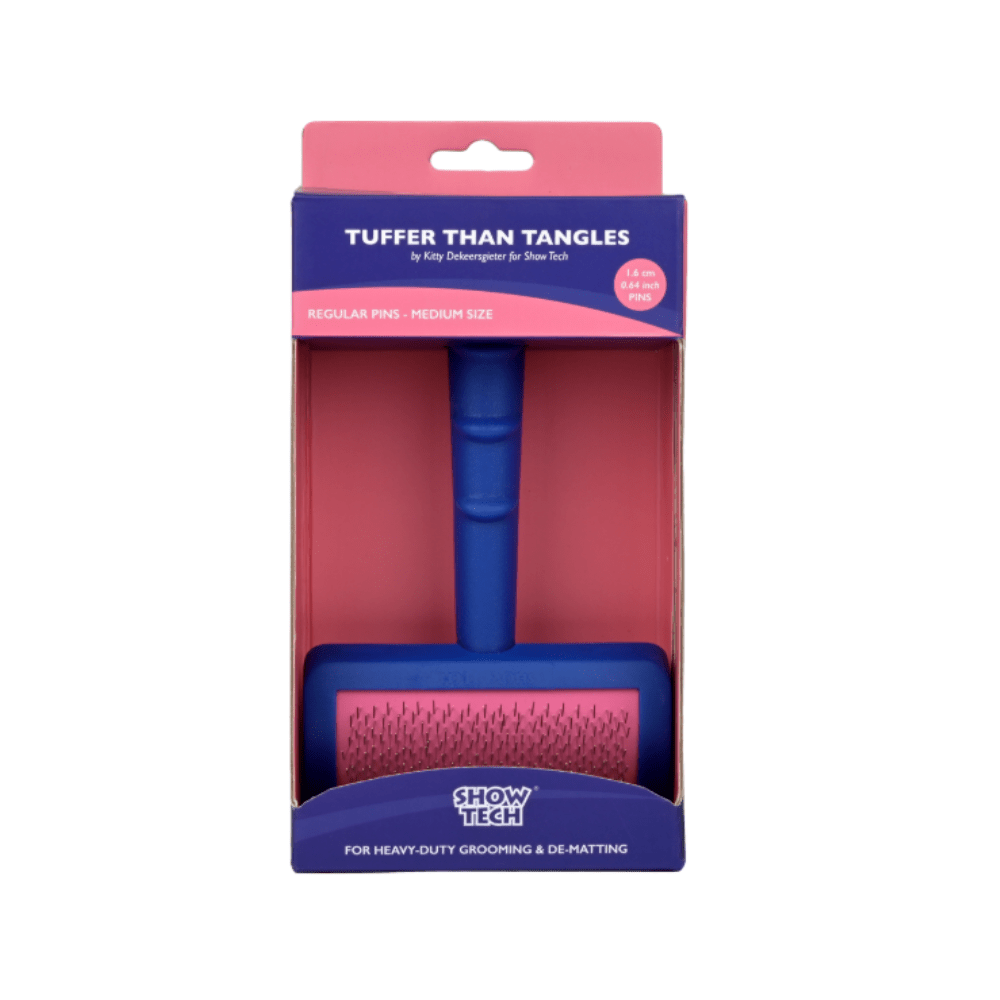 Show Tech - Tuffer Than Tangles - Slicker Borstel - Medium