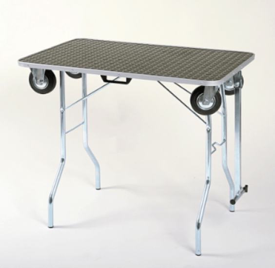 Trimtafel beukenhout - Stevig, functioneel en inklapbaar met wielen