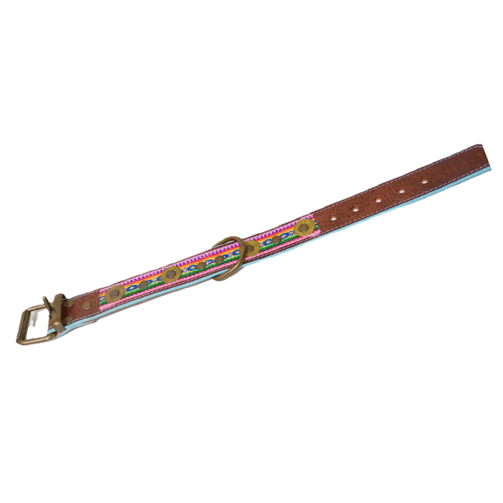 Bohémien - Collier pour chien – Fait main & Coloré (54cm)