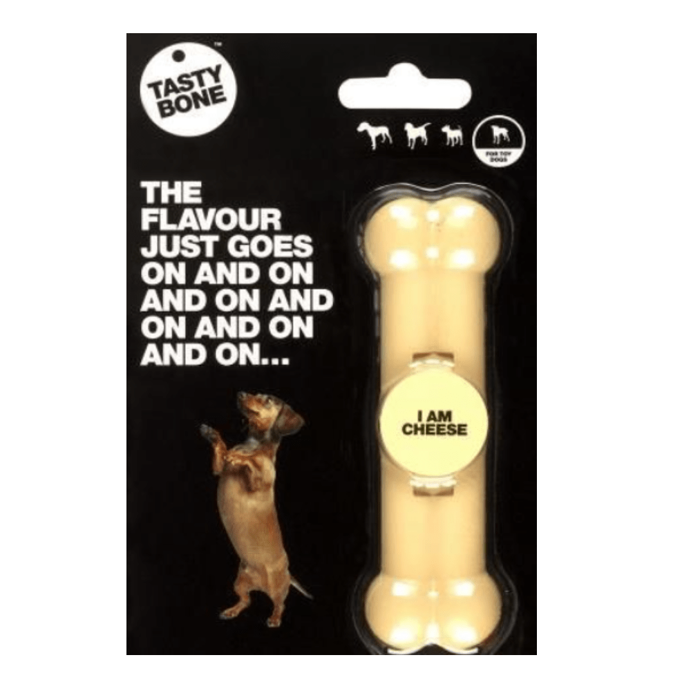 Tasty Bone - Kauwbot - Kauwplezier - Kaas- XS - 11cm - Diergigant