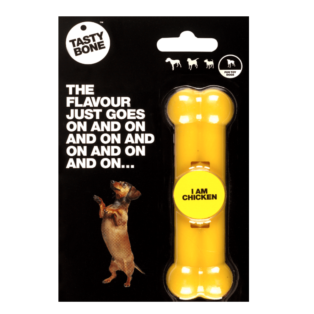 Tasty Bone - Tyggeben - Tyggeglæde - Kylling - XS - 11cm