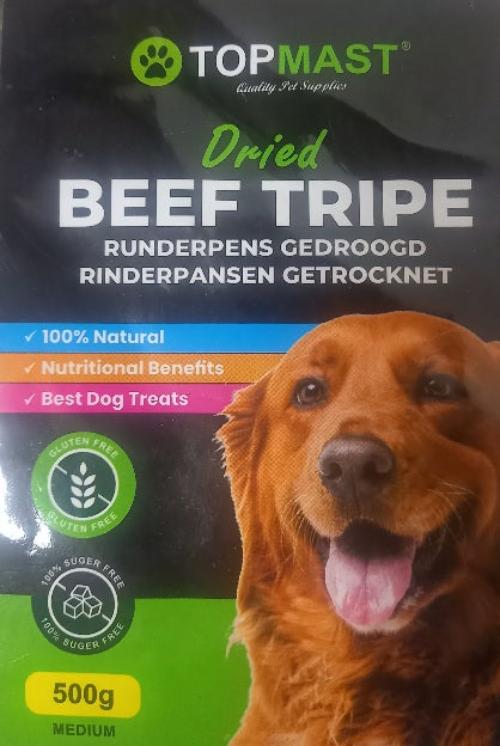 Suszone pałeczki z wołowiny - Przekąska dla psa - 500 gram