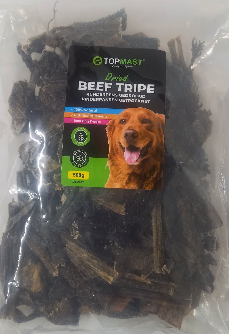 Suszone pałeczki z wołowiny - Przekąska dla psa - 500 gram