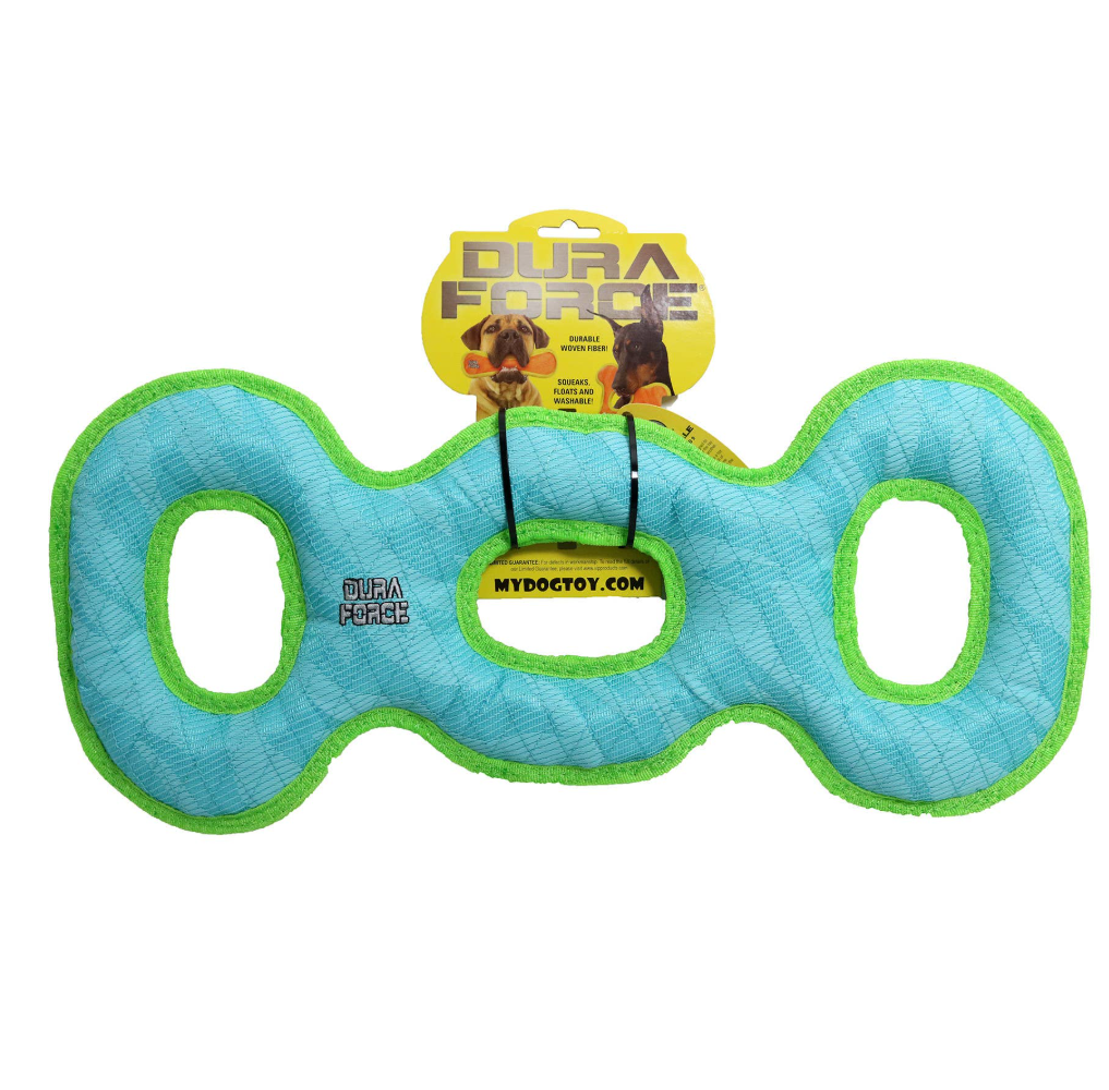 Tuffy - DuraForce - 3-vejs ring - Hundelegetøj - Holdbar - 54 cm