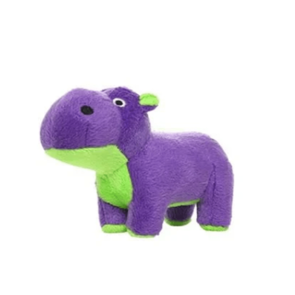 Tuffy - Hippo - Sterk, Zacht & Drijvend - Hondenspeelplezier - 17cm