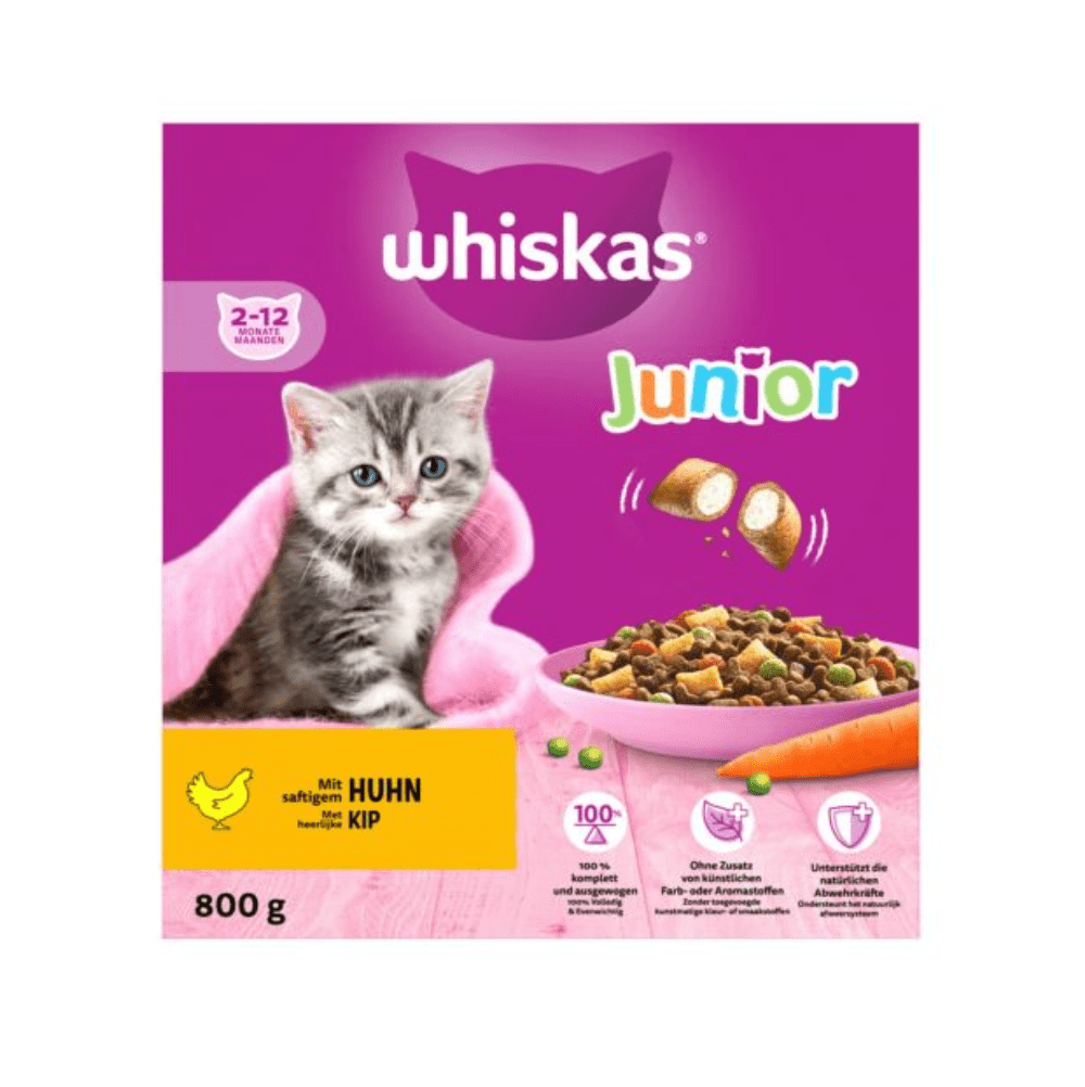 Whiskas - Junior - Kitten bites - with Chicken - 800 grams