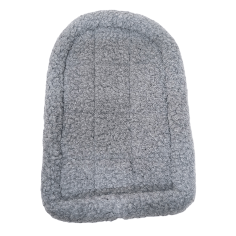 Zacht bench kussen - Grijze Pluche - Comfortabel Voor Kleine Honden & Katten - Diergigant