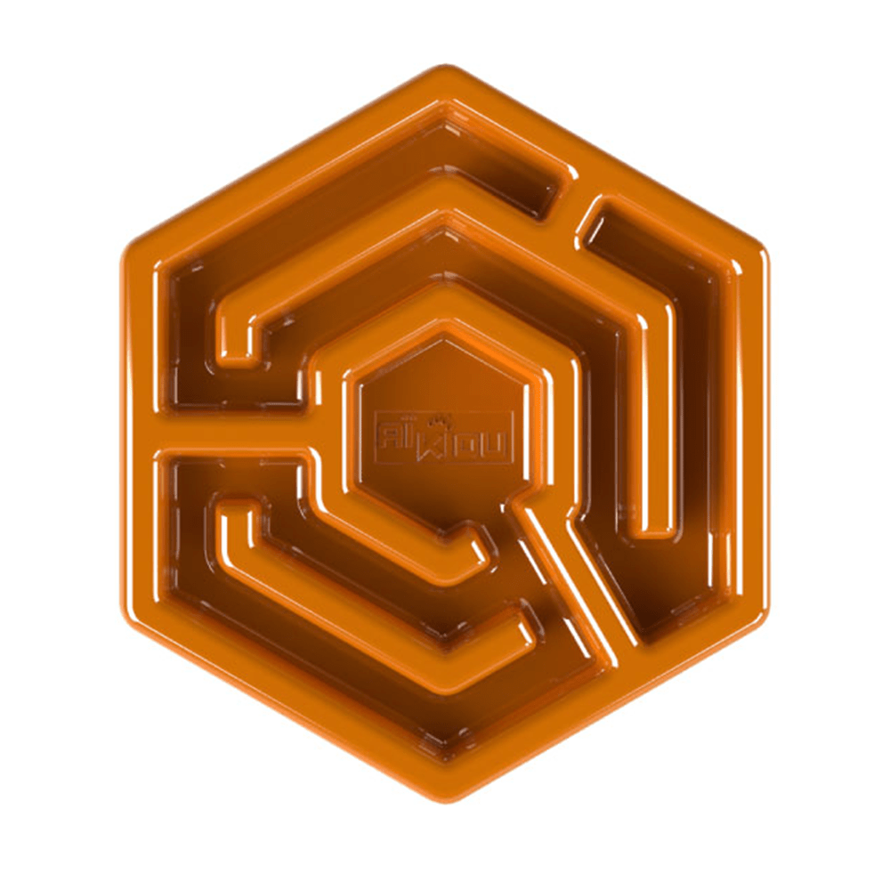 Aikiou - Mangeoire lente - 23x23cm