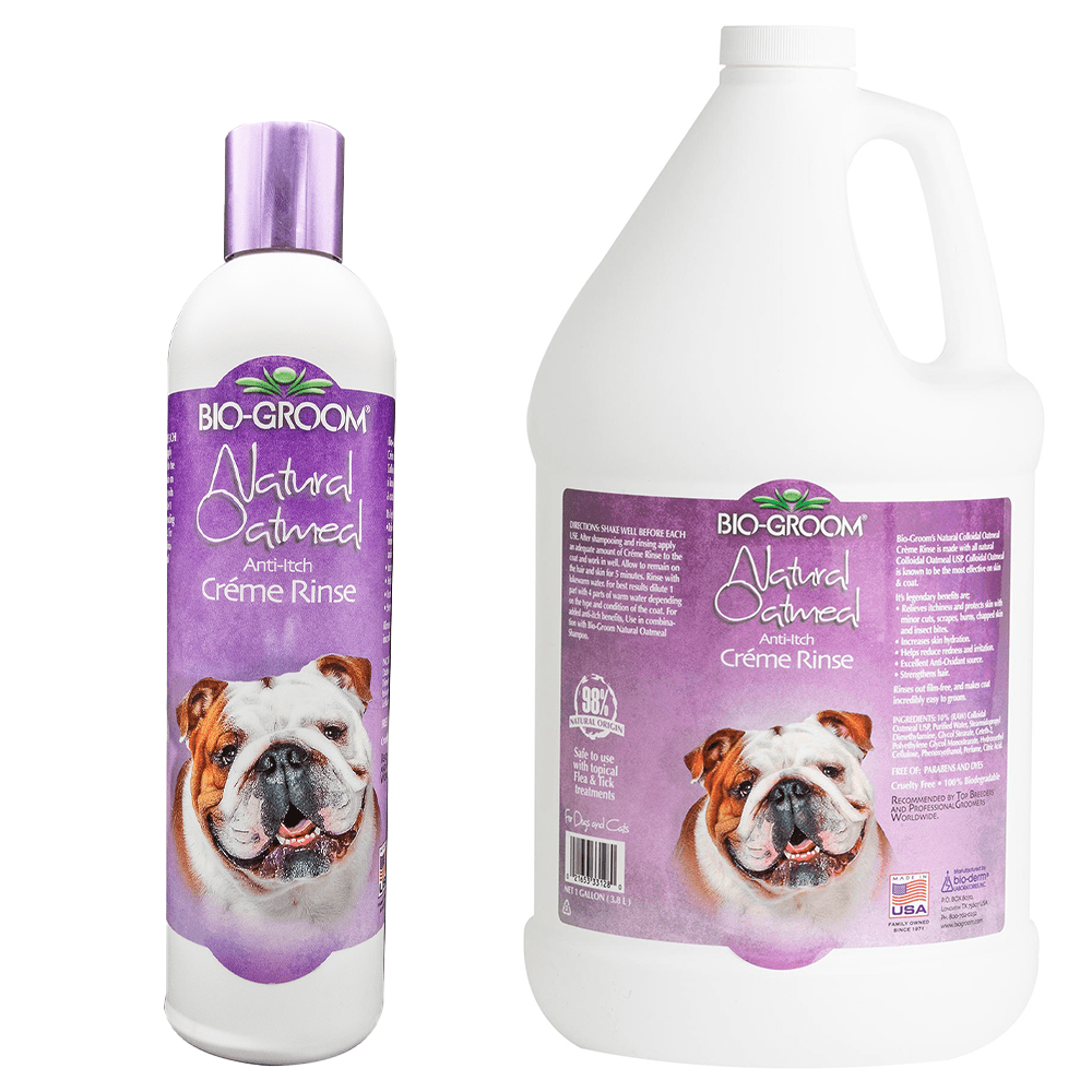 Bio Groom - Natural Oatmeal Anti Itch Cream - Relieves Itching and Strengthens the Coat