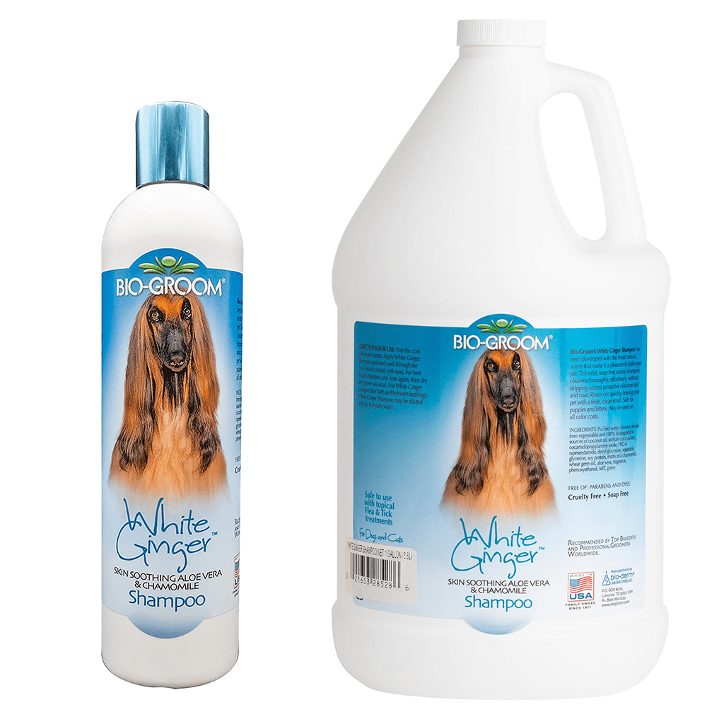 Bio-Groom - White Ginger Skin Soothing Shampoo - Aloe Vera & Chamomile
