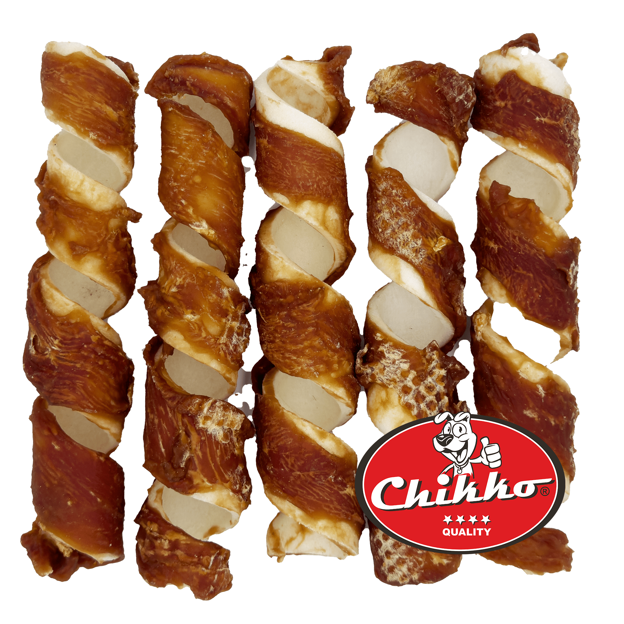 Chikko Quality - Buffalo skin wrappers with Duck - 5 pieces - 15cm