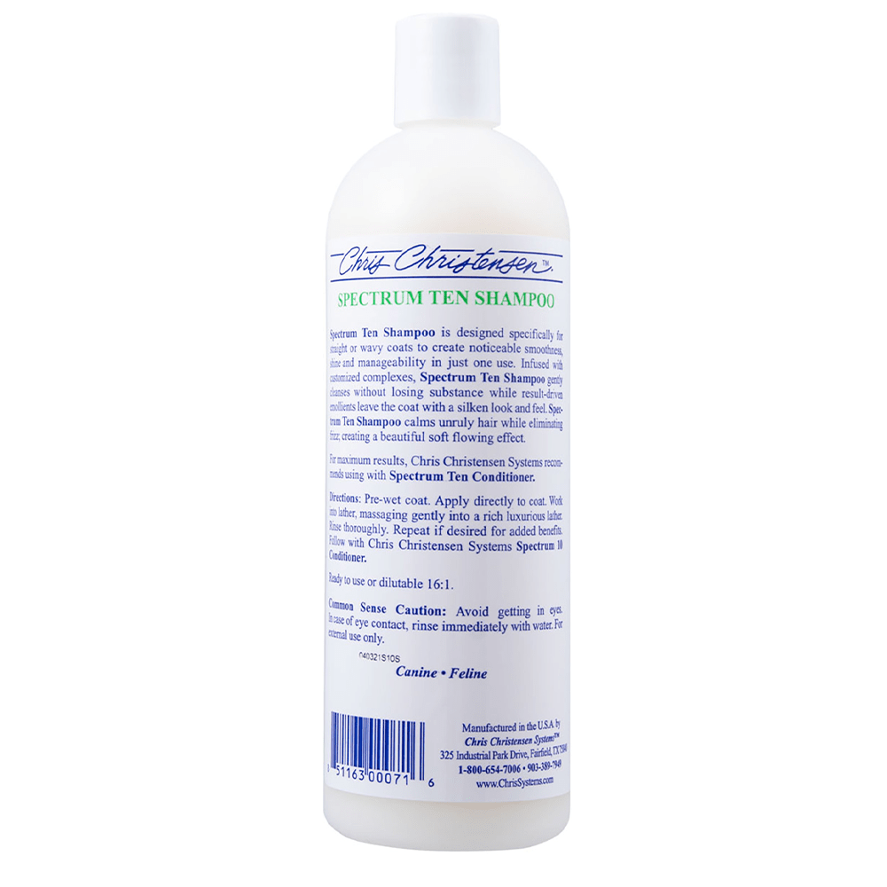Chris Christensen Spectrum Ten Shampoo 473ml - Diergigant