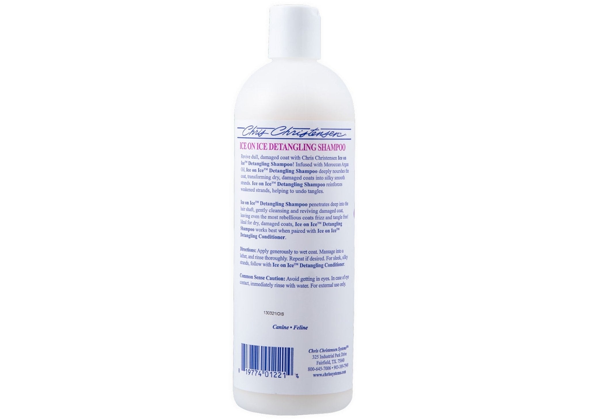 Chris Christensen Systems Ice on Ice Detangling Shampoo - Diergigant