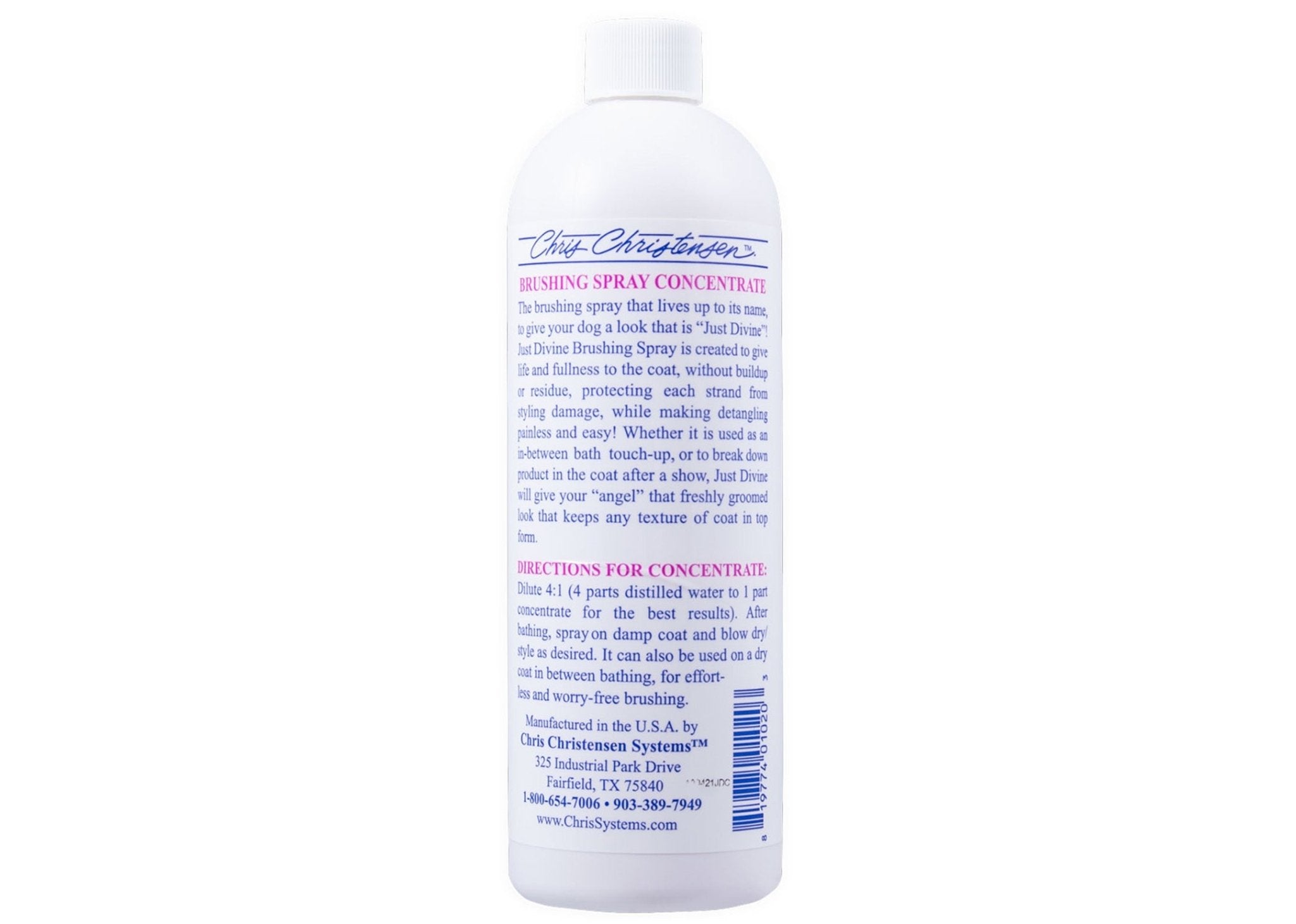 Chris Christensen - Just Divine Spray - Volumen & Pflege - 473ml