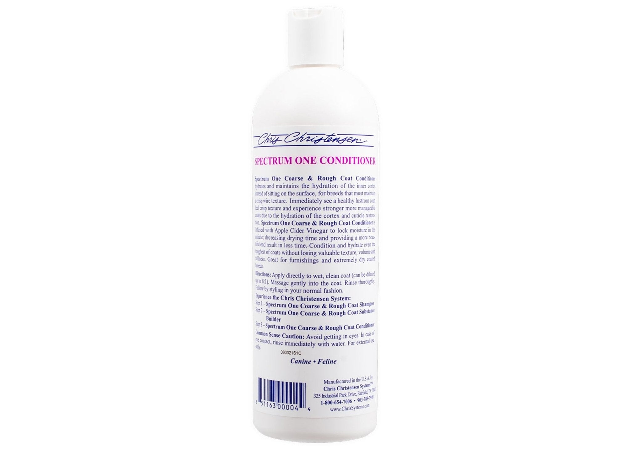 Chris Christensen Systems Spectrum one Coarse & Rough Coat Conditioner - Diergigant