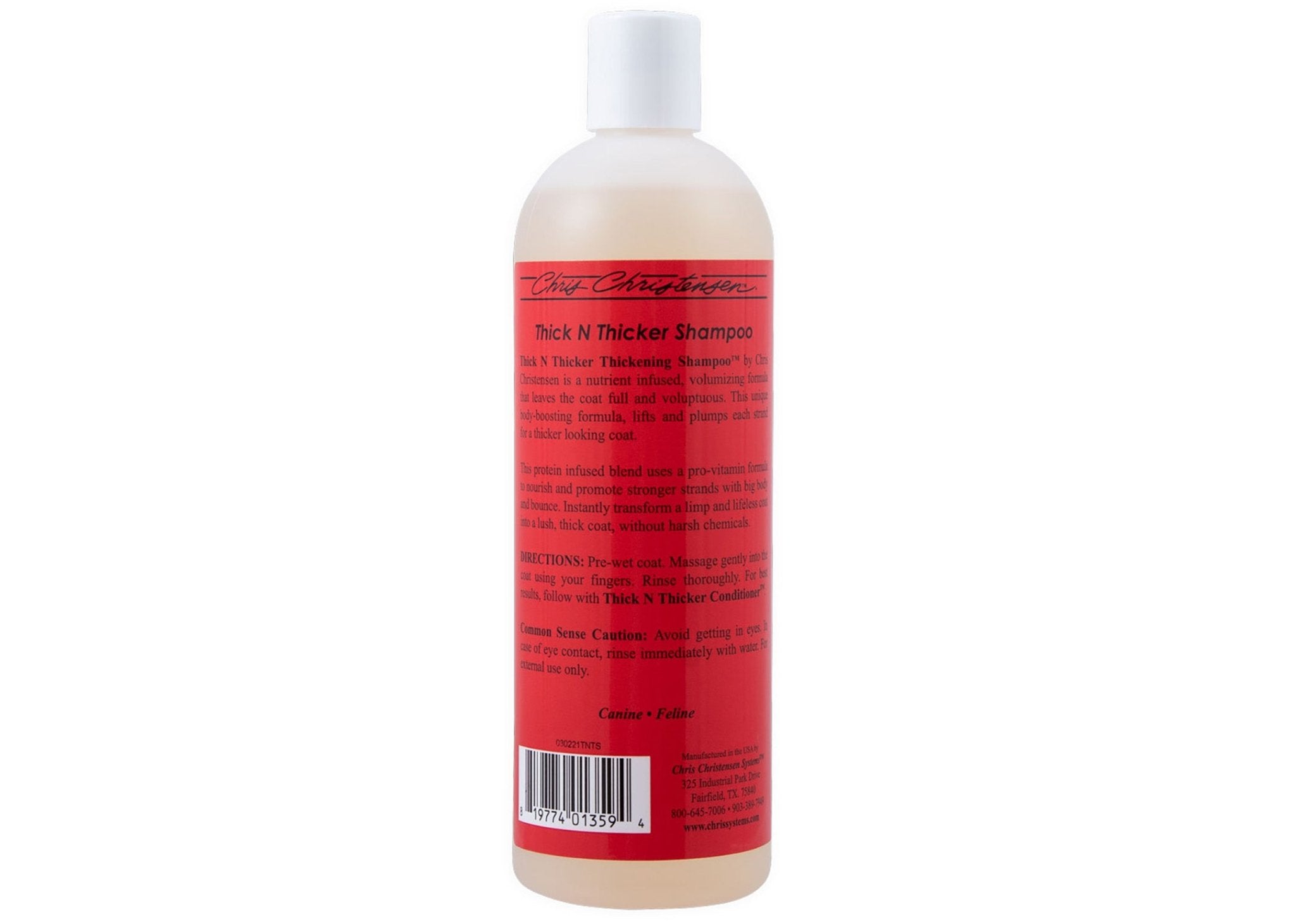 Chris Christensen Thick N Thicker Shampoo 473ml - Diergigant