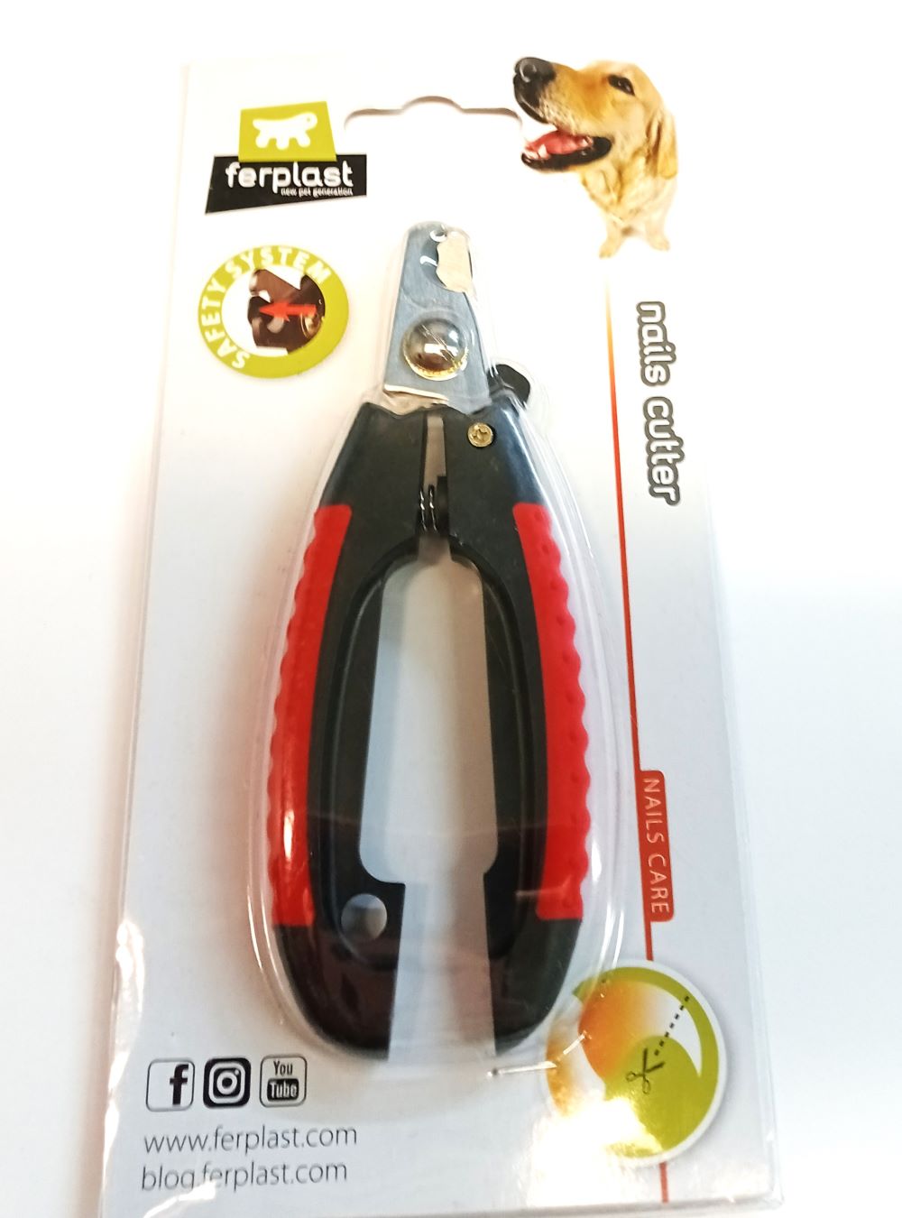 Ferplast - Nagelzange - für Hunde - sicher und präzise