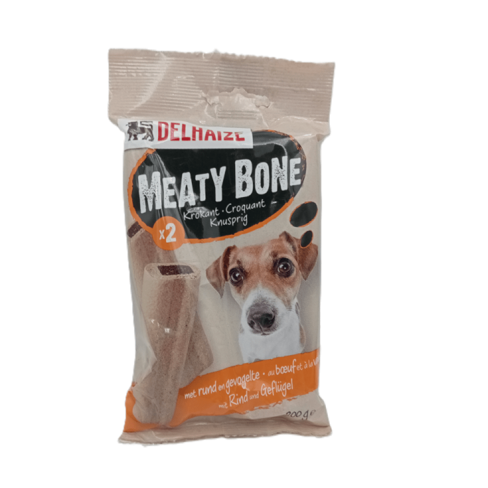 Fleischige Knochen - Kau-Stäbe Rind & Geflügel - 2 Stück