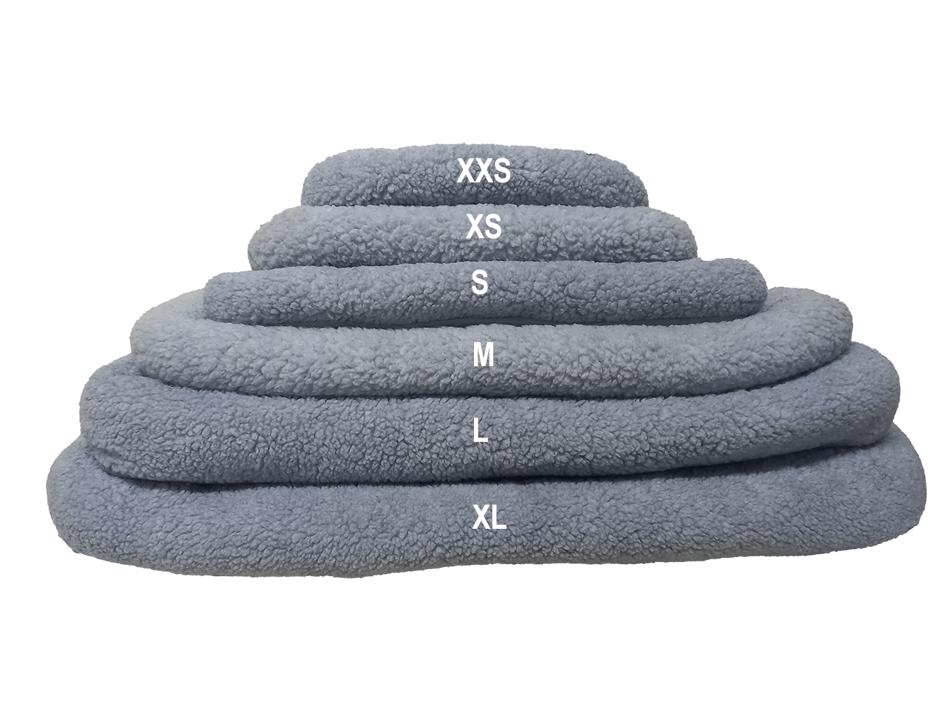 Savic - Bumper Liegebett Grau - L - Bequeme Hundekissen - 90x57cm