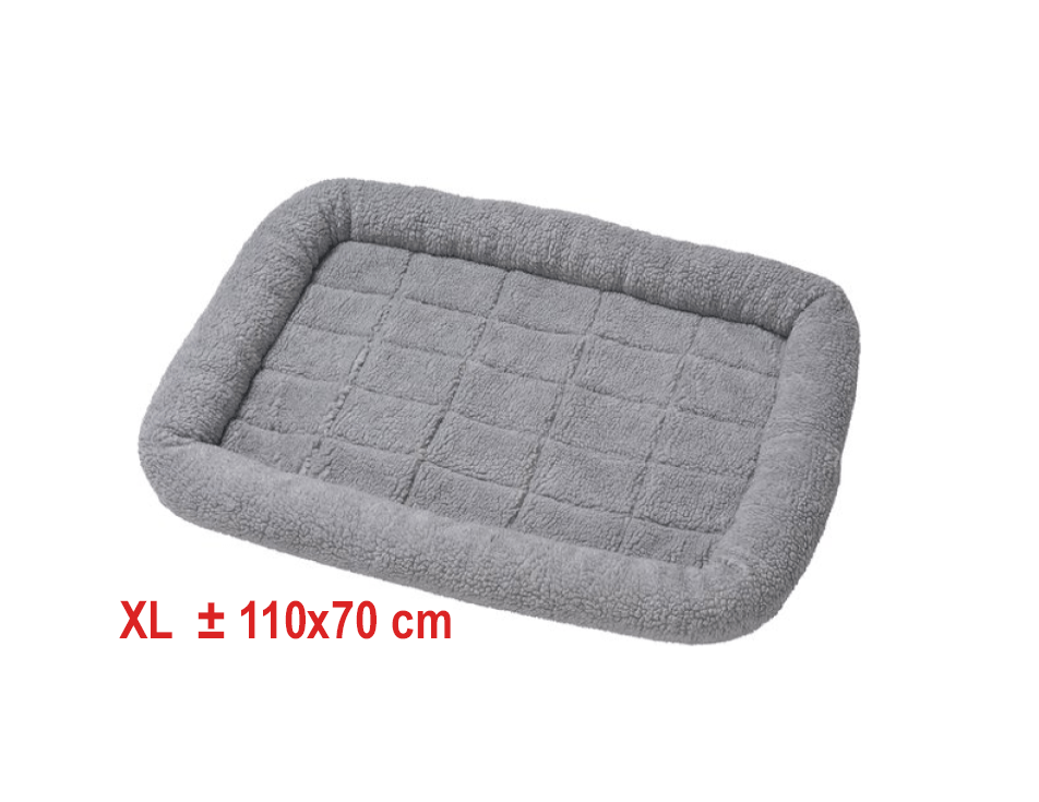 Savic - Bumper Lounger Grey - XXL - Bequemes und waschbares Hundekissen