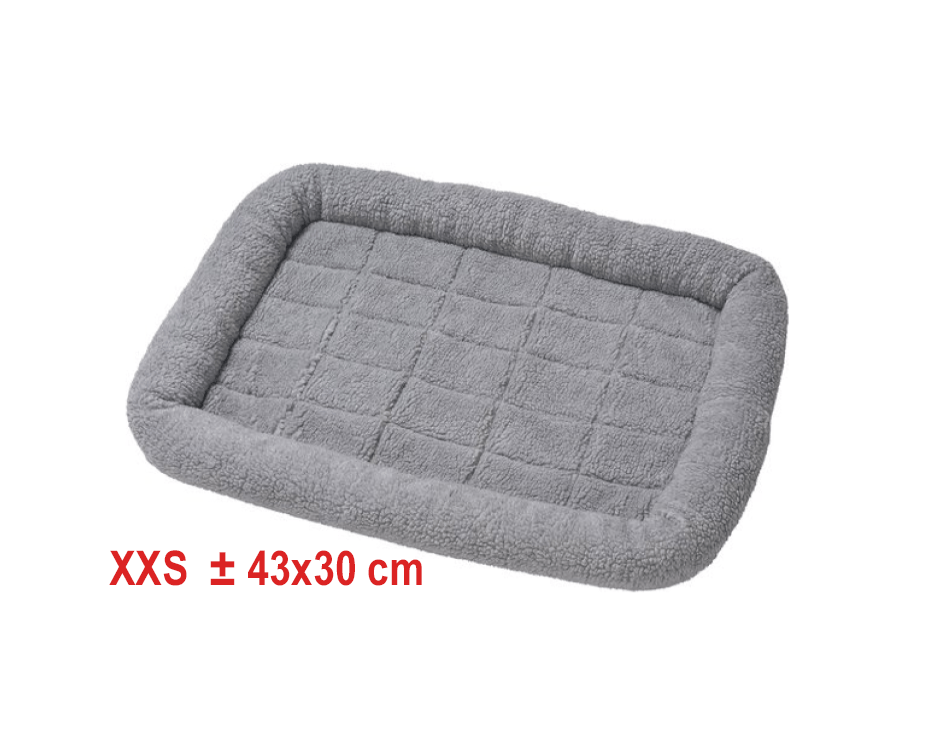 Savic - Bumper Lounger Grey - XS - Bequemes und waschbares Hunde- und Katzenkissen