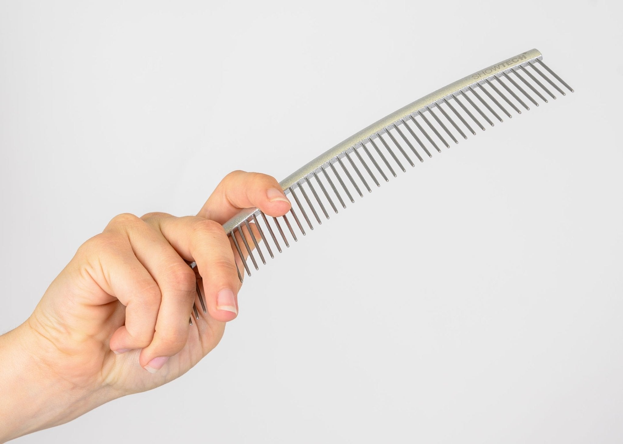 Show Tech + Featherlight Gebogen Kam - Diergigant