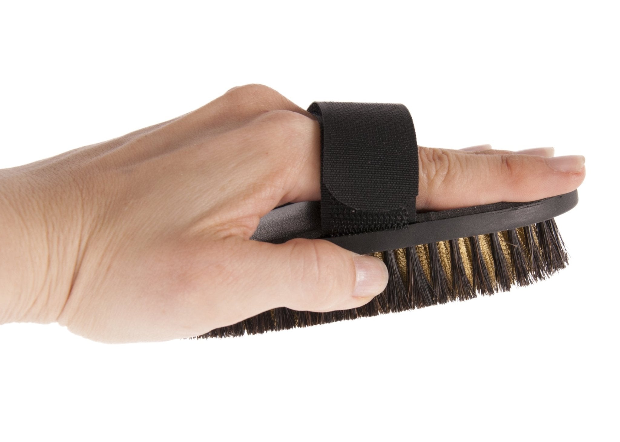 Show Tech Ionische handborstel - Brons & Varkenshaar