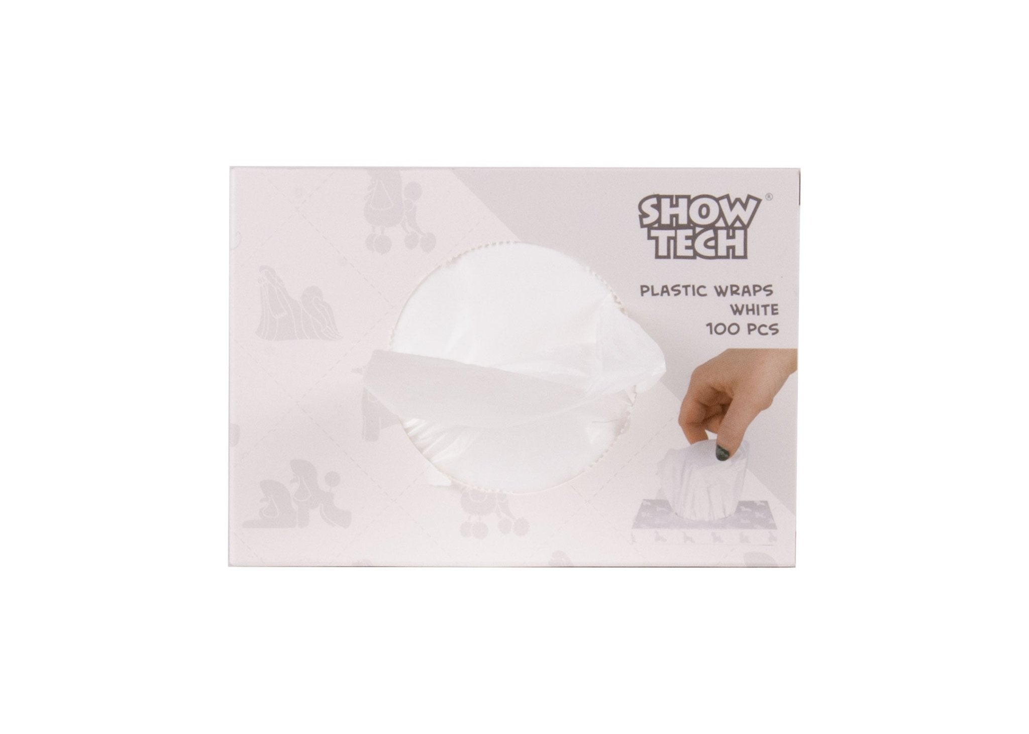 Show Tech Plastiek Papillotten (15x30cm) - 100 stuks Wraps - Diergigant