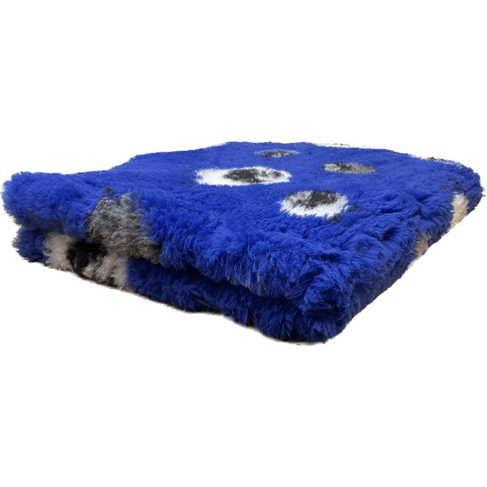 Chikko Quality - Antislip Vetbed - Blauw met schaapjes