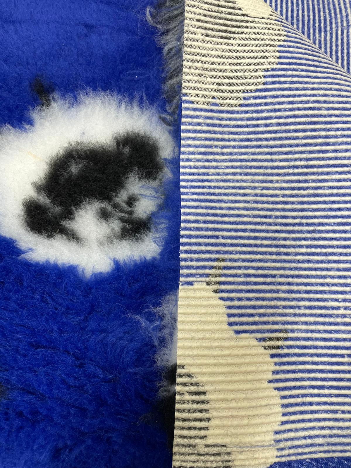 Chikko Quality - Antislip Vetbed - Blauw met schaapjes